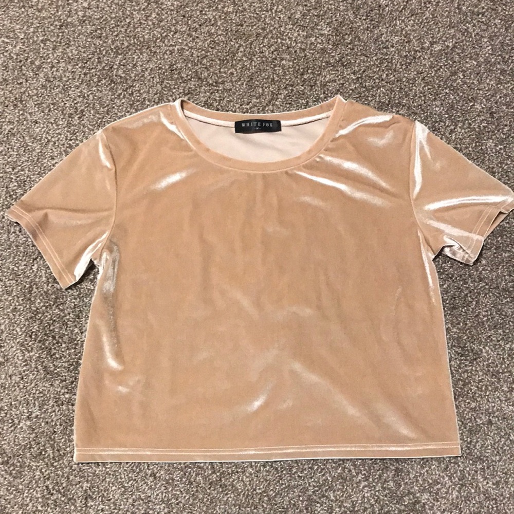 white fox velvet tshirt